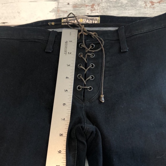 J Branduarte Skinny Minx Suffragette Lace Up Jeans 29 - Picture 9 of 12